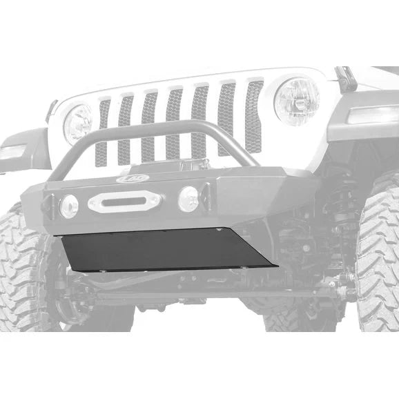 Load image into Gallery viewer, LoD Offroad Front Bumper Skid Plate for 18-24 Jeep Wrangler JL and Gladiator JT with Signature Series Shorty Bumper
