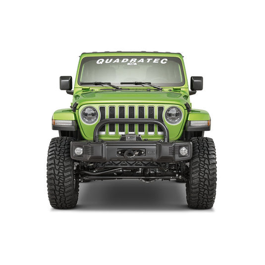 Rugged Ridge 11544.24 Spartacus Stubby Front Bumper for 18-24 Jeep Wrangler JL & Gladiator JT