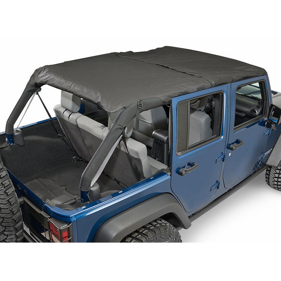 Load image into Gallery viewer, Rampage Products 94935 Combo Brief Topper in Black Diamond for 10-12 Jeep Wrangler Unlimited JK 4 Door
