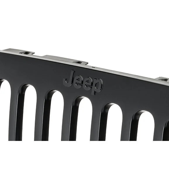 Load image into Gallery viewer, Mopar 82213772AB Satin Black Grille Assembly for 07-18 Jeep Wrangler JK
