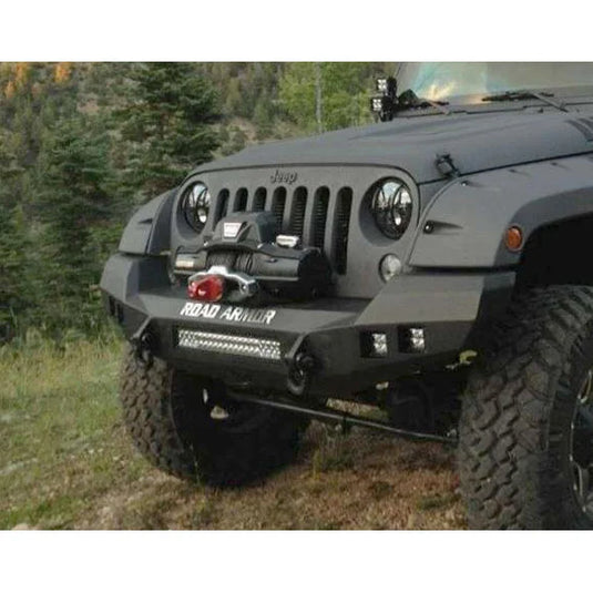 Road Armor Stealth Full Width Front Winch Bumper for 07-18 Jeep Wrangler JK