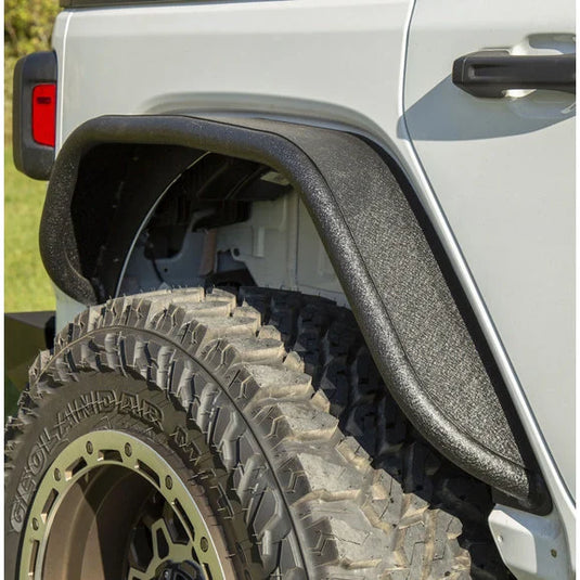 Aries 2500203 Rear Fender Flares for 18-24 Jeep Wrangler JL