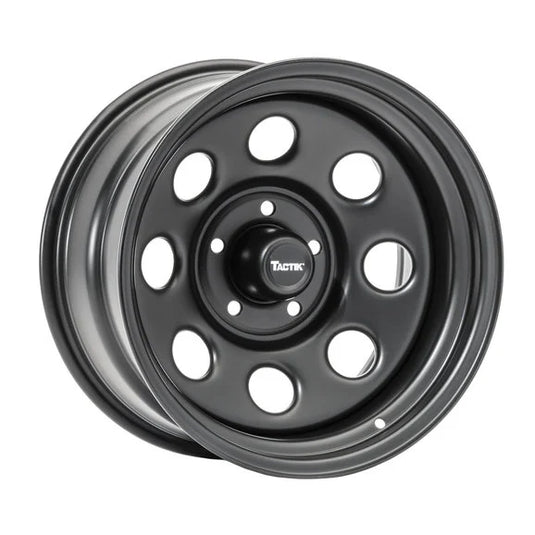 TACTIK Circle 8 Classic Wheel in 17x9 with 4.75in Backspace for 07-24 Jeep Wrangler JK, JL and Gladiator JT