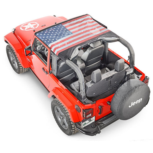 Vertically Driven Products KoolBreez Brief Top for 10-18 Jeep Wrangler JK 2 Door