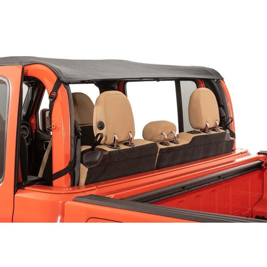 MasterTop Bimini Plus Summer Top & Windstopper Combo For Jeep Gladiator JT