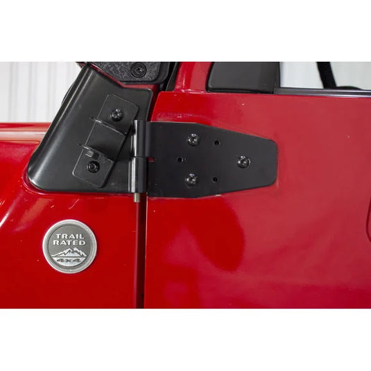 Kentrol Door Hinge Set for 03-06 Jeep Wrangler TJ