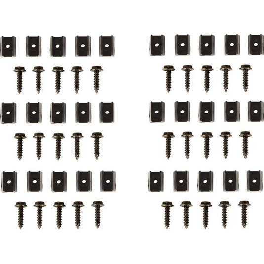 OMIX 11601.06 Fender Flare Hardware Kit for 87-95 Jeep Wrangler YJ