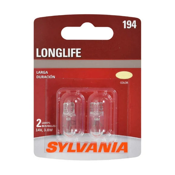 Load image into Gallery viewer, Sylvania 194LL.BP2 #194 Long Life Mini Bulb 2 Pack
