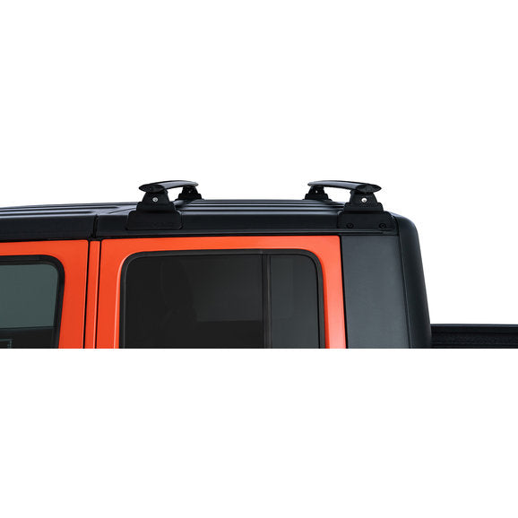 Load image into Gallery viewer, Rhino-Rack JC-00301 Vortex 2-Bar Backbone Roof Rack with RLT600 Quick Mount Legs for 20-22 Jeep Gladiator JT
