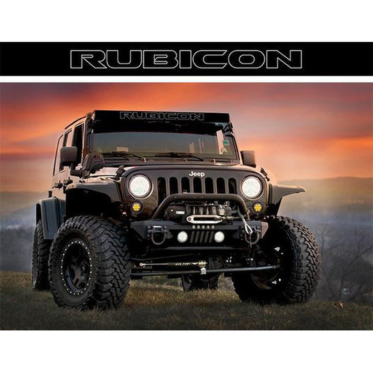 Aerolidz Rubicon Logo Insert for Dual LED Light Bar Silencer