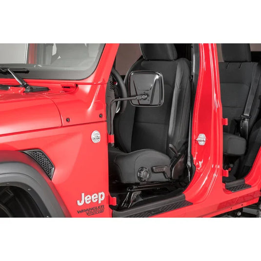 Kentrol Outback Mirrors for 76-20 Jeep Wrangler JL, JK, TJ, YJ, CJ & Gladiator JT