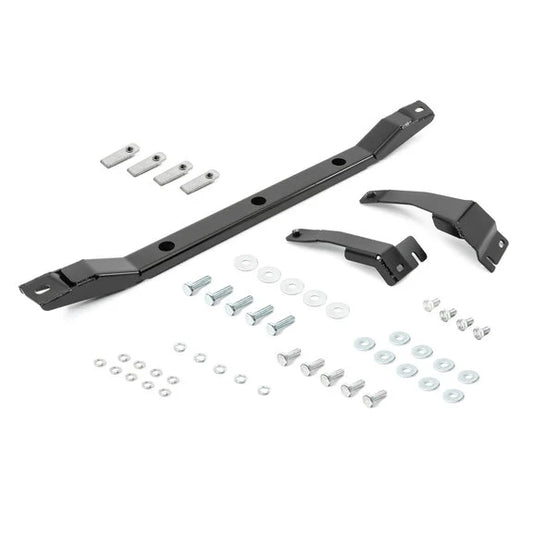 Quadratec Aluminum Modular Engine and Transmission Skid Plate for 18-20 Jeep Wrangler JL Unlimited with 3.6L engine