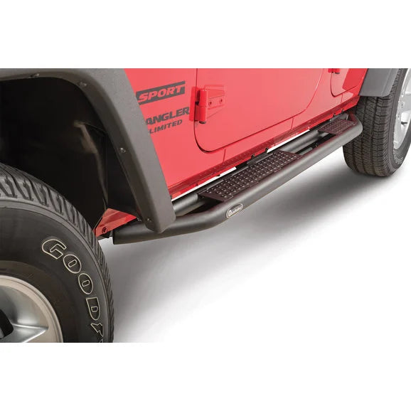 Load image into Gallery viewer, Quadratec QRC Side Armor with Step for 07-18 Jeep Wrangler Unlimited JK
