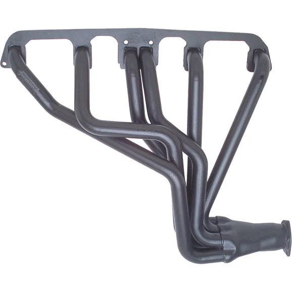 Hedman Hedders 99610 Single Outlet Header in Black Painted Finish for 72-86 Jeep CJ-5, CJ-7 & CJ-8 Scrambler with AMC 232 & 258 Straight Six