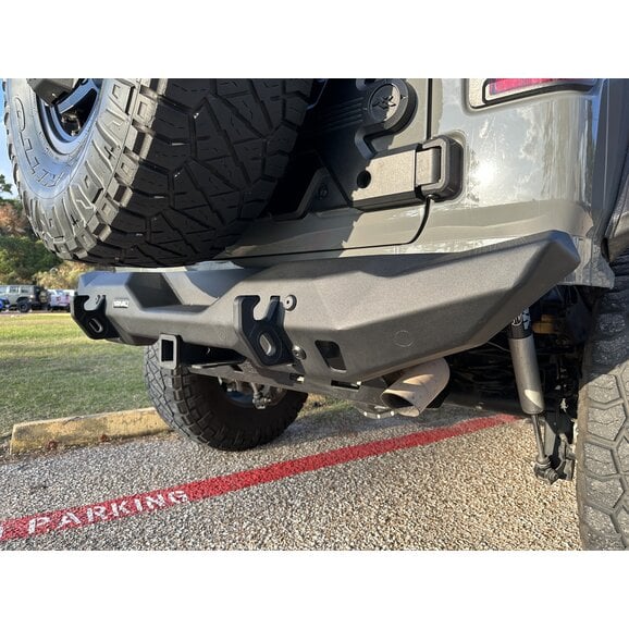 Load image into Gallery viewer, Rival 4x4 Aluminum Rear Bumper for 18-24 Jeep Wrangler JL
