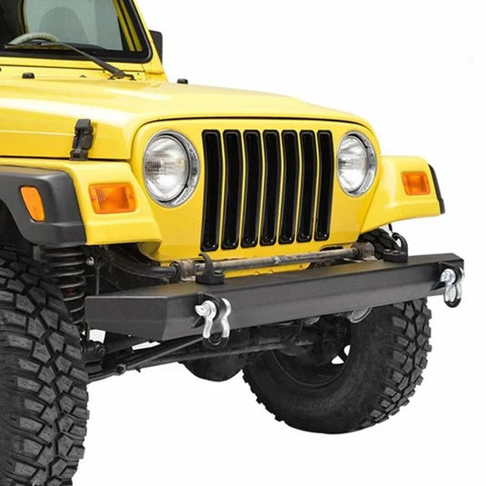 Paramount Automotive 51-0007 Full Width Classic Front Bumper for 87-06 Jeep Wrangler YJ & TJ