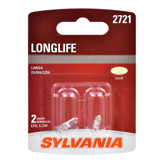 Sylvania 2721LL.BP2 #2721 Long Life Mini Bulb 2 Pack