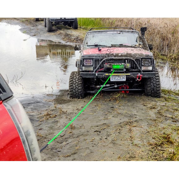 Load image into Gallery viewer, VooDoo Offroad P000026 Summoner 9500lb Winch with 85&#39; Synthetic Rope
