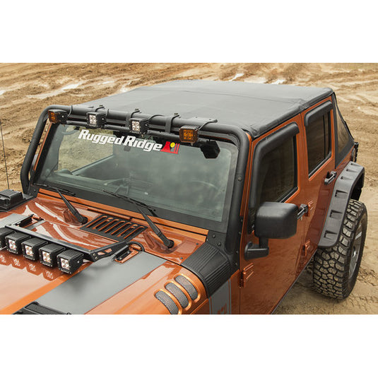 Rugged Ridge 13790.38 Montana Bowless Soft Top for 07-18 Jeep Wrangler Unlimited JK 4 door