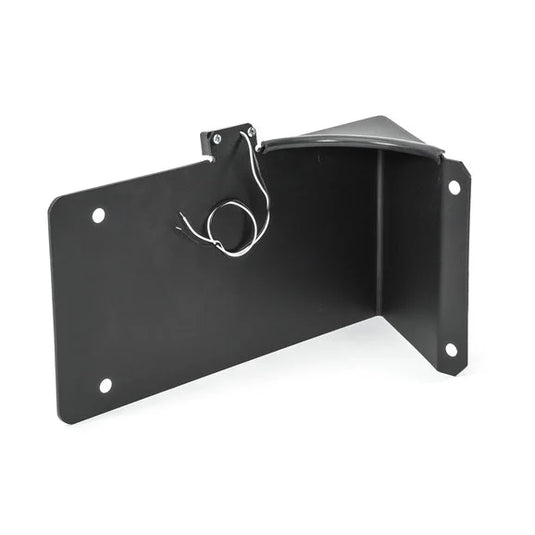 Warrior Products 1564 Side Mount License Plate Bracket with LED for 07-18 Jeep Wrangler JK with LED Rear Corners