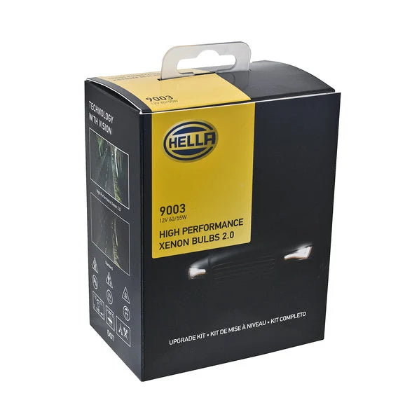 Load image into Gallery viewer, Hella 97052 High Performance 2.0 H4 9003 Head Light Bulb Pair 60/55W
