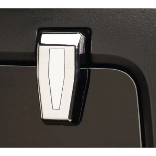 Putco 401267 Chrome Liftgate Hinge Covers for 07-18 Jeep Wrangler JK with 3-Piece Freedom Top