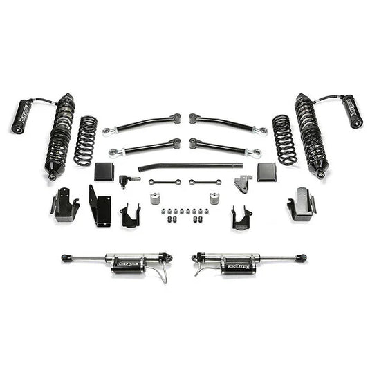 Fabtech 3″ Trail Lift Kit with 2.5" Dirt Logic Front Reservoir Shocks & 2.25" Rear Dirt Logic Shocks for 20-22 Jeep Gladiator JT