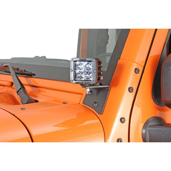 Load image into Gallery viewer, Rigid Industries 40139 A-Pillar Light Mount Kit for 07-18 Jeep Wrangler JK
