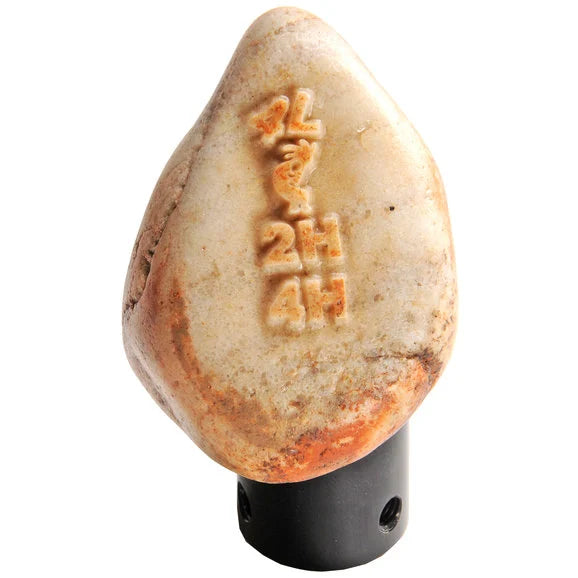 Load image into Gallery viewer, RockNob RN-U-103 Moab Gearshift Knob with Kokopelli Petroglyph for 80-86 Jeep CJ-5, CJ-7 &amp; CJ-8 Scrambler with Dana Spicer Model 300 Transfer Case
