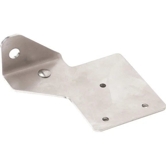 Quadratec Stainless Steel CB Antenna Mount for 76-06 Jeep CJ & Wrangler- Rear Driver Mount