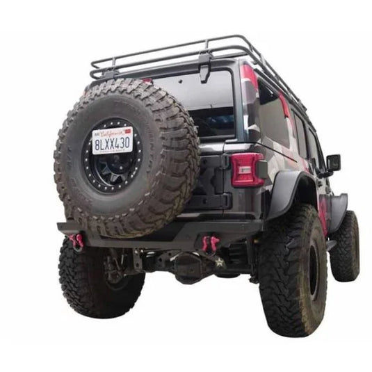 Paramount Automotive 81-10400 Canyon Rear Bumper for 07-18 Jeep Wrangler JK