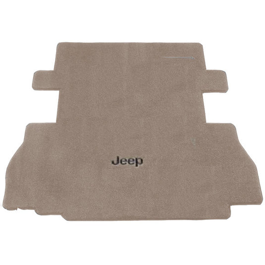 Lloyd Mats Custom Rear Cargo Mat with Jeep Logo Embroidery for 07-10 Jeep Wrangler JK 2 Door without Subwoofer