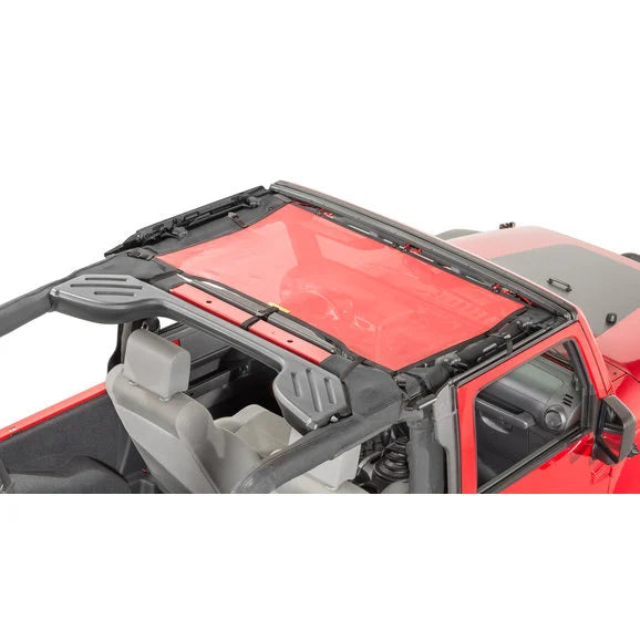 Load image into Gallery viewer, Dirtydog 4X4 Front Sun Screen for 07-18 Jeep Wrangler JK
