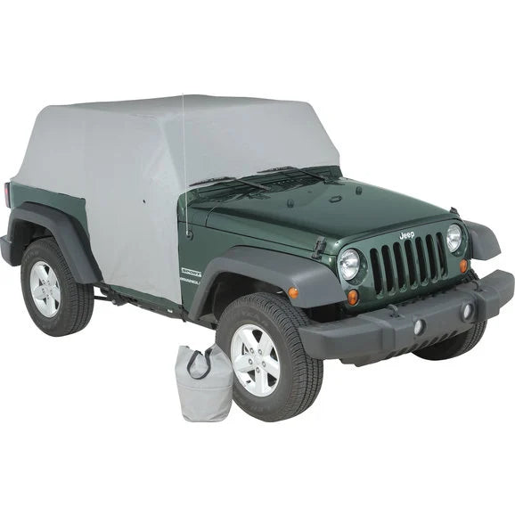 Load image into Gallery viewer, Vertically Driven Products 501162 Full Monty Cab Cover with Half Door Ears in Gray for 07-18 Jeep Wrangler JK 2 Door
