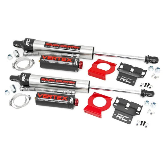 Rough Country Front Adjustable Vertex Shocks for 18-24 Jeep Wrangler JL & Gladiator JT