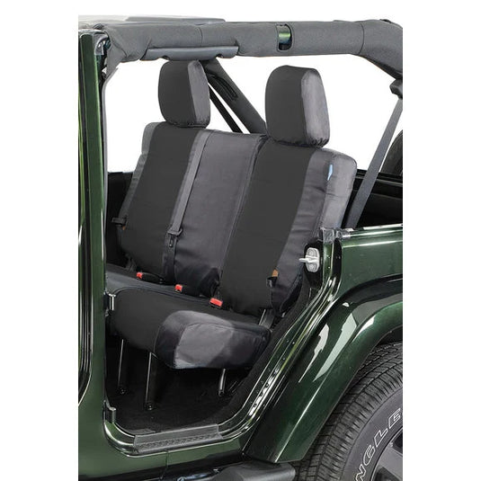 Coverking Rear Ballistic Nylon Seat Covers for 11-12 Jeep Wrangler JK 2 Door