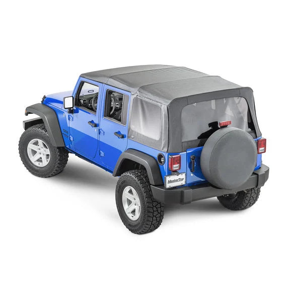 MasterTop Premium Replacement Soft Top for 07-18 Jeep Wrangler Unlimited JK