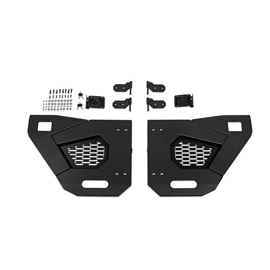 DV8 Offroad Spec Series Half Doors for 18-24 Jeep Wrangler JL & Gladiator JT