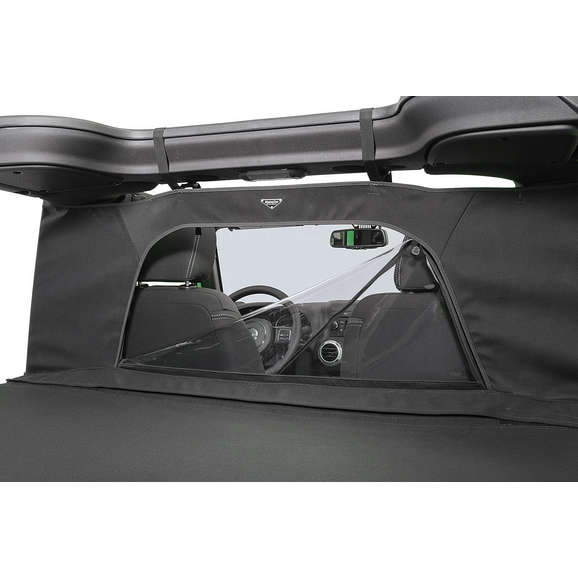 Load image into Gallery viewer, MasterTop Wind Stopper Plus &amp; Tonneau Cover 2-Piece Kit for 07-18 Jeep Wrangler Unlimited JK 4-Door
