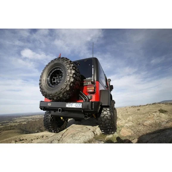 Load image into Gallery viewer, ARB Winch Bull Bar, Rocker Rails &amp; Rear Bar with Swing Away Tire Carrier for 97-06 Jeep Wrangler TJ
