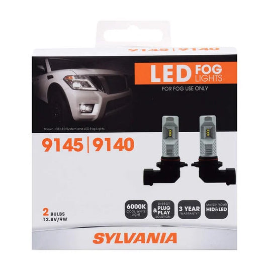 Sylvania 9145LED.BX2 #9145 Zevo LED Fog Bulb 2 Pack