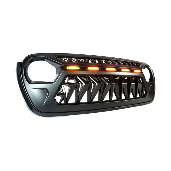 Load image into Gallery viewer, Overtread 19034 Borrego Front Grille for 18-20 Jeep Wrangler JL &amp; Gladiator JT
