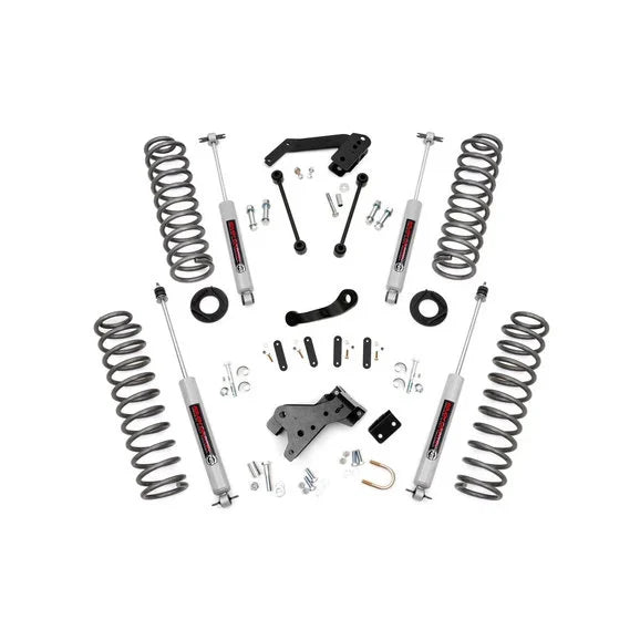 Rough Country 4in Suspension Lift Kit for 07-18 Jeep Wrangler Unlimited JK