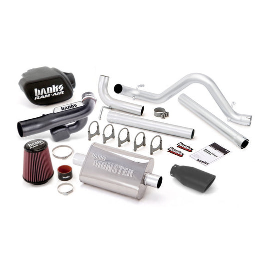 Banks Power Stinger Exhaust System for 12-18 Jeep Wrangler JK 2 Door with 3.6L