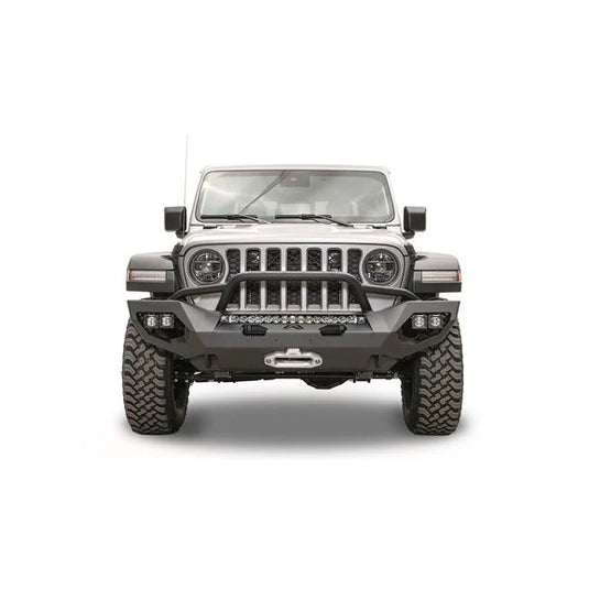 Fab Fours Matrix Front Bumper for 18-24 Jeep Wrangler JL & Gladiator JT