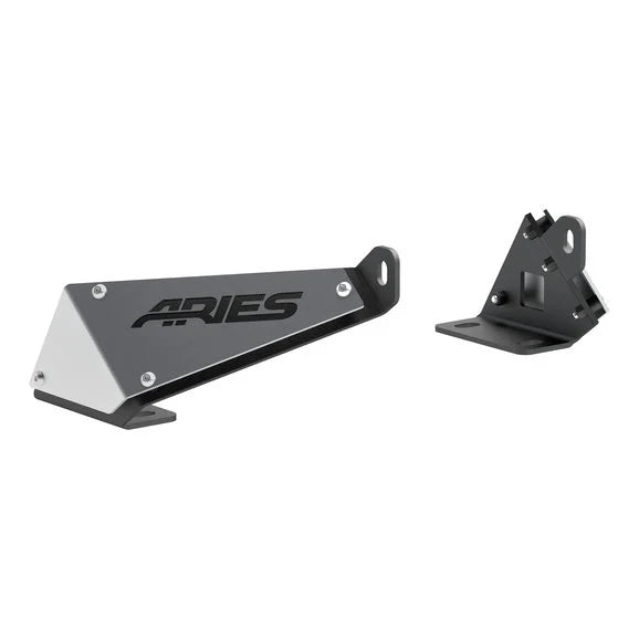 Aries 15912 Hood Light Mounting Brackets for 07-18 Jeep Wrangler JK