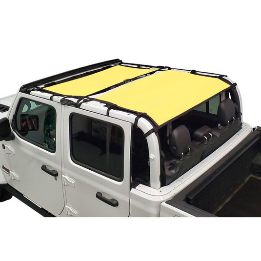 Dirtydog 4X4 Front & Rear Sun Screen for Jeep Gladiator JT