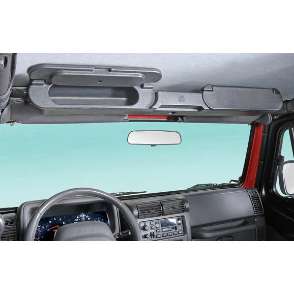 Load image into Gallery viewer, Vertically Driven Products 31700 Overhead Storage Console for 87-23 Jeep Wrangler YJ, TJ, JK, JL &amp; Gladiator JT
