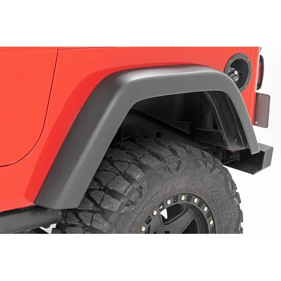 Load image into Gallery viewer, Rough Country 99033 5.5in Fender Flares for 97-06 Jeep Wrangler TJ
