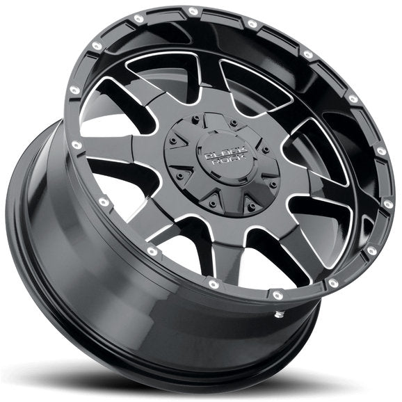 Load image into Gallery viewer, Black Rock Series 904B Fury I Wheel for 07-20 Jeep Wrangler JL, JK &amp; Gladiator JT
